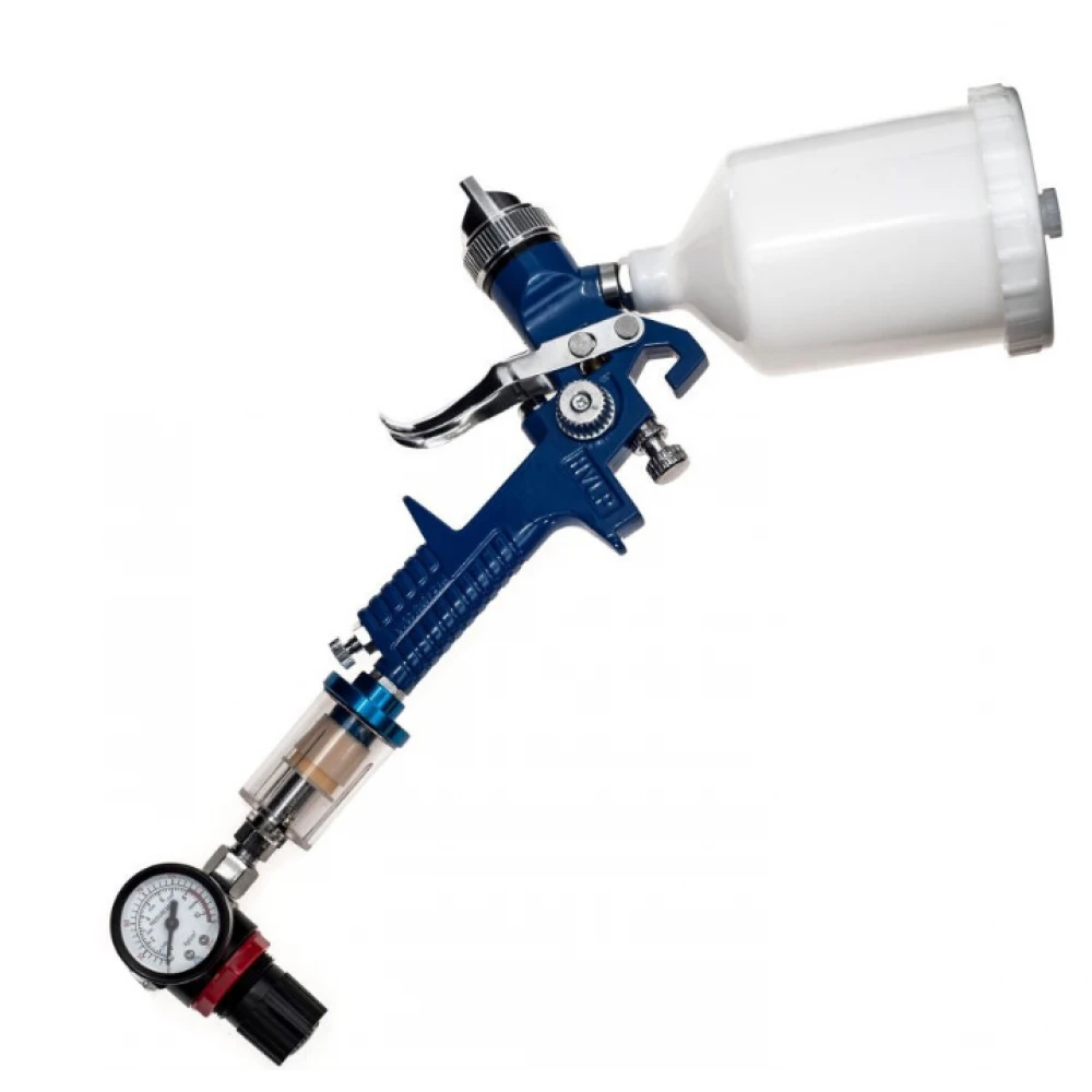 Пистолет за боядисване HVLP с редуктор, дехидратор, дюзи - TA133