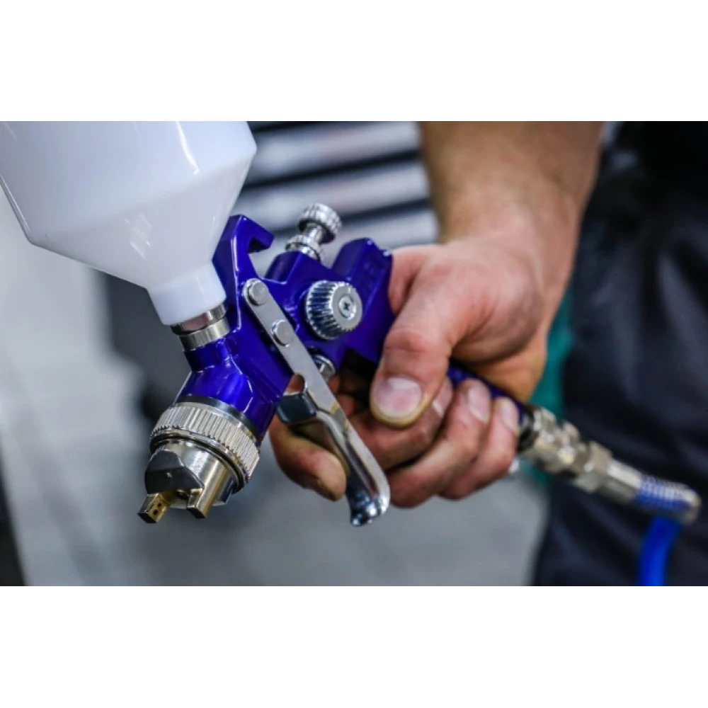 Пистолет за боядисване HVLP с редуктор, дехидратор, дюзи - TA133