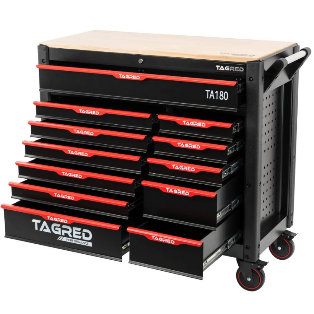Количка / Шкаф за инструменти с 12 чекмеджета - TA180