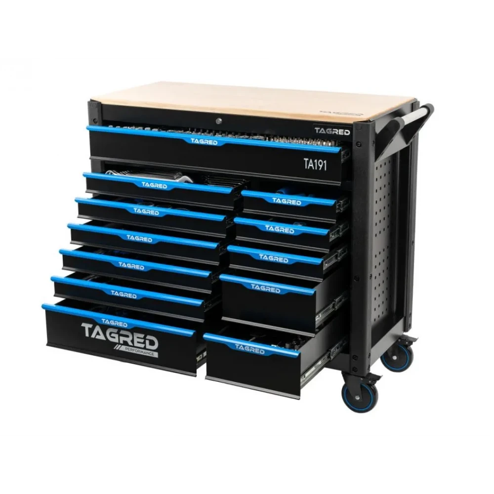 Оборудвана Количка / Шкаф с инструменти 501 части - TA191