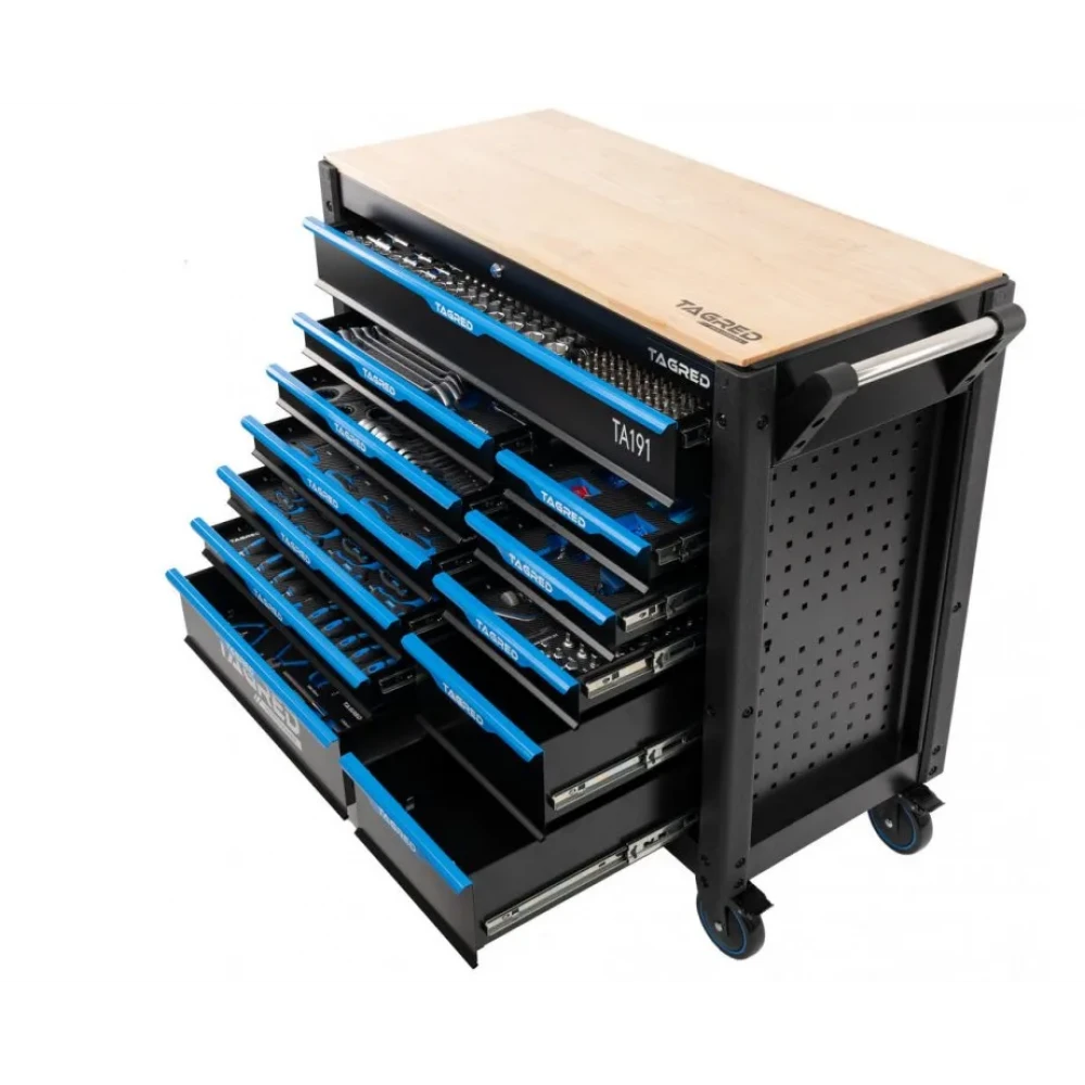 Оборудвана Количка / Шкаф с инструменти 501 части - TA191