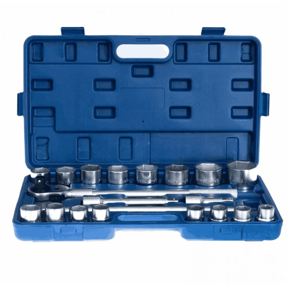 Комплект гедоре за камиони 21 части 6-ъгълни 3/4", CRV TA205