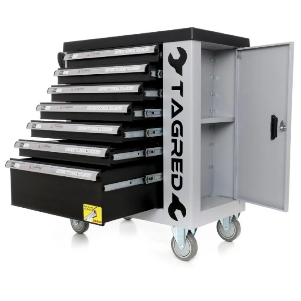 Оборудавна Количка / Шкаф с инструменти 251 елемента - TA212