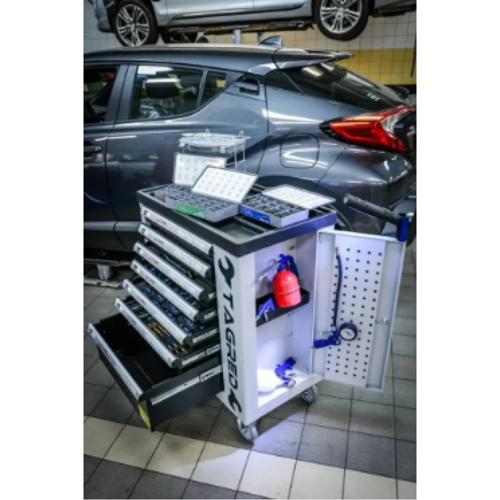 Количка / Шкаф за инструменти със 7 чекмеджета - TA213