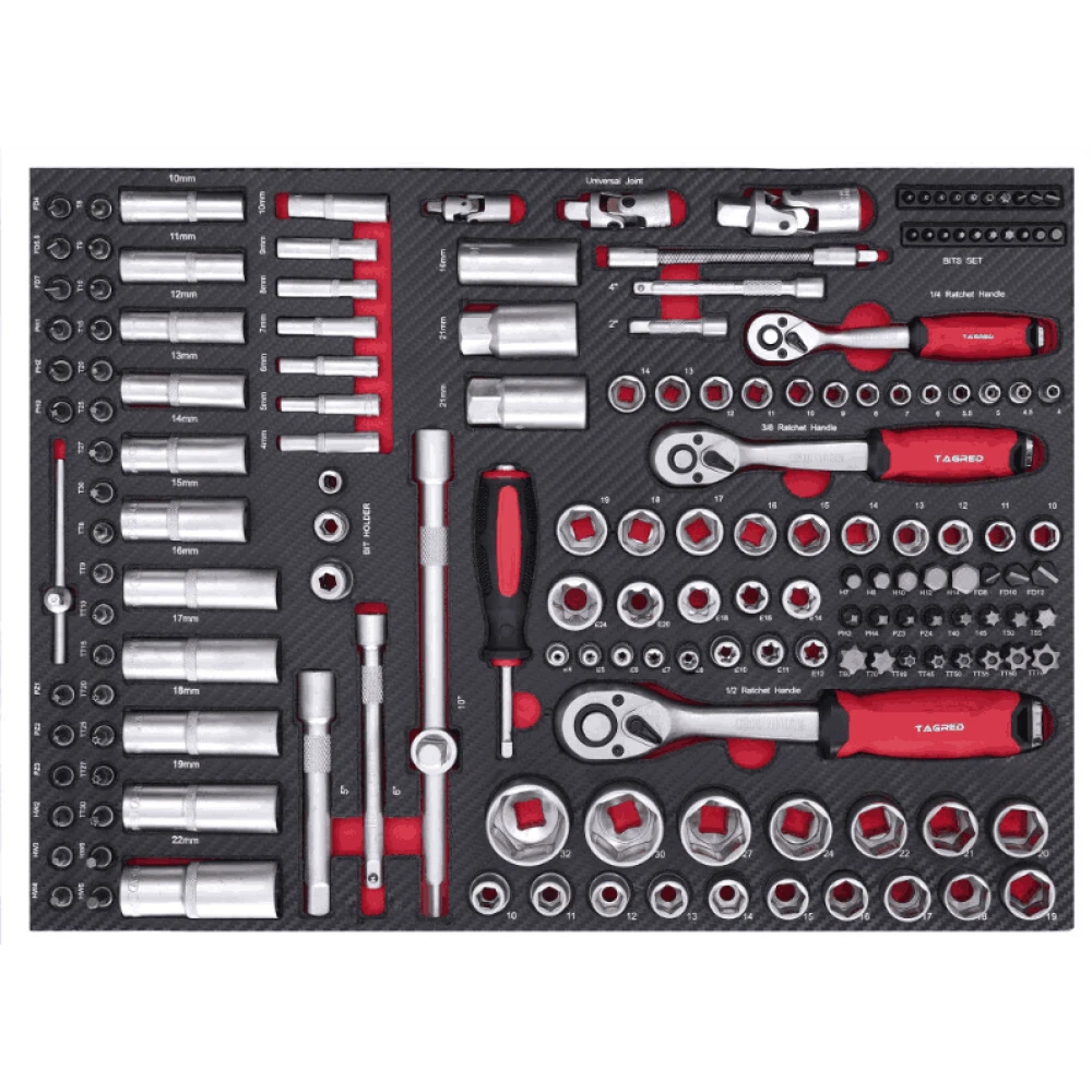 Шкаф / Количка за инструменти 306 части за работилница TA216