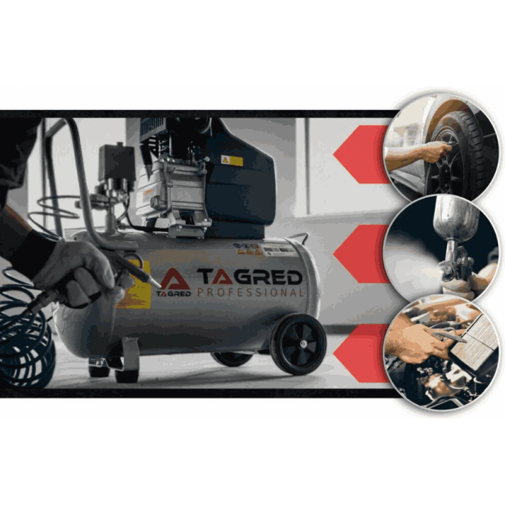 Маслен компресор за въздух 24 литра 9 bar 300 л./мин. TA300N