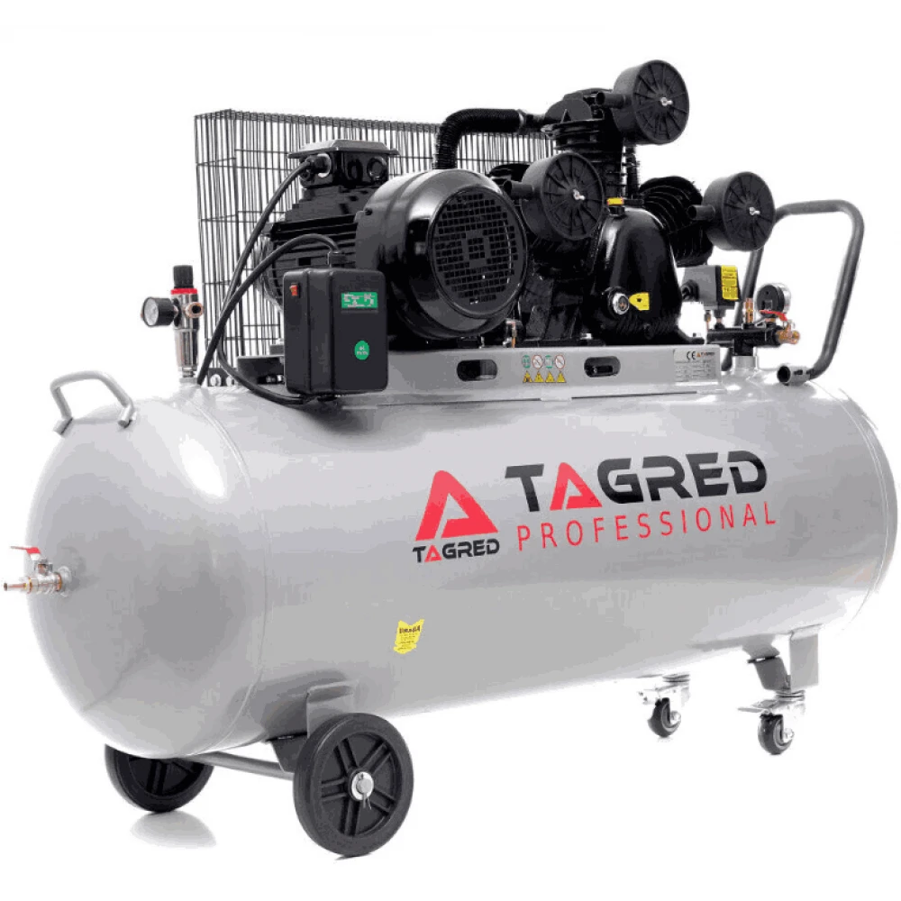 Маслен компресор за въздух 300 литра 400V трифазен - TA311B