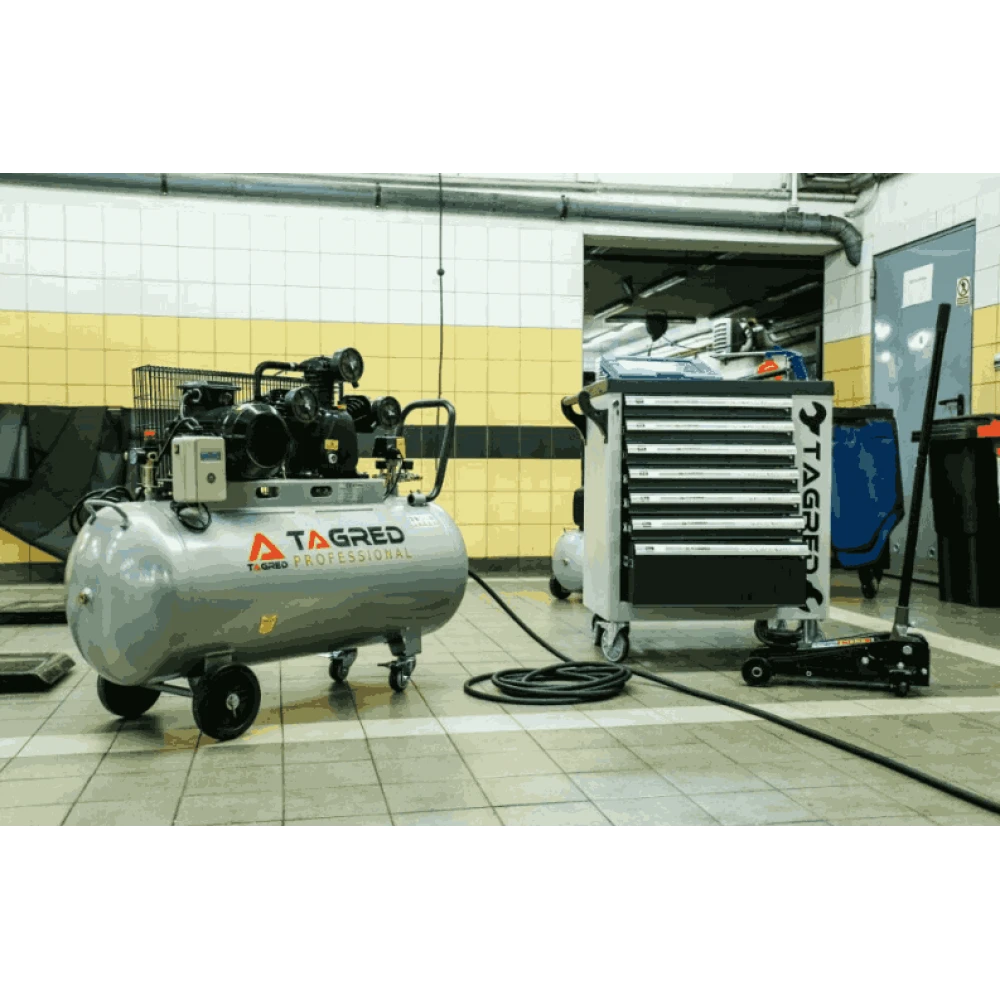 Маслен компресор за въздух 300 литра 400V трифазен - TA311B