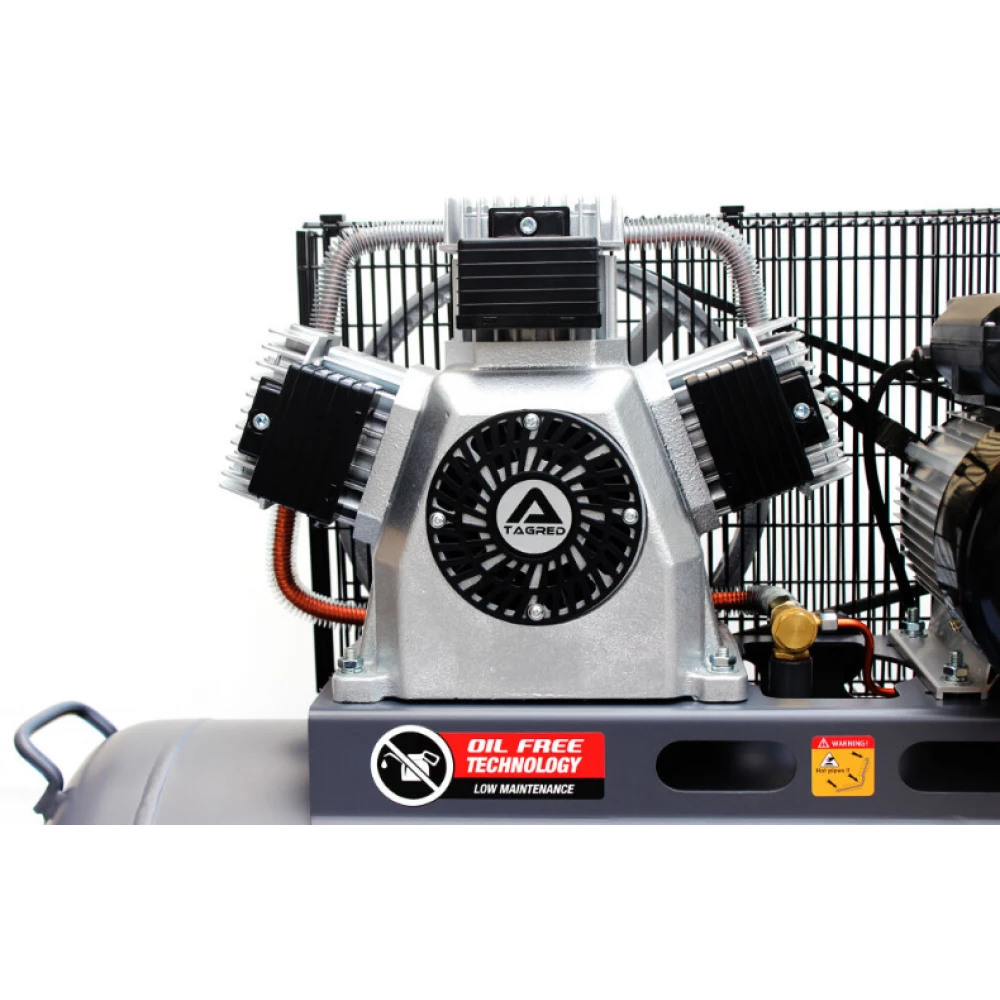 Безмаслен компресор за въздух 10 BAR 100 литра - TA3390