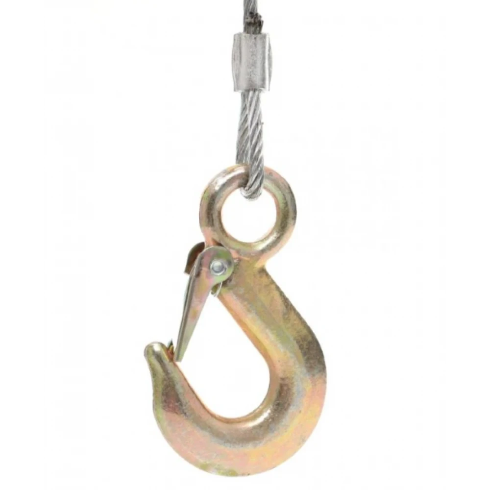 Лебедка с манивела и кабел 453 килограма 10 метра въже TA404