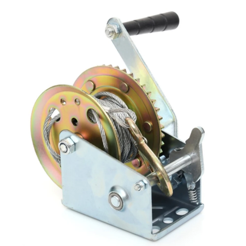 Лебедка с манивела, с кабел 545 кг., 1200 lbs,  10 м въже - Tagred TA405