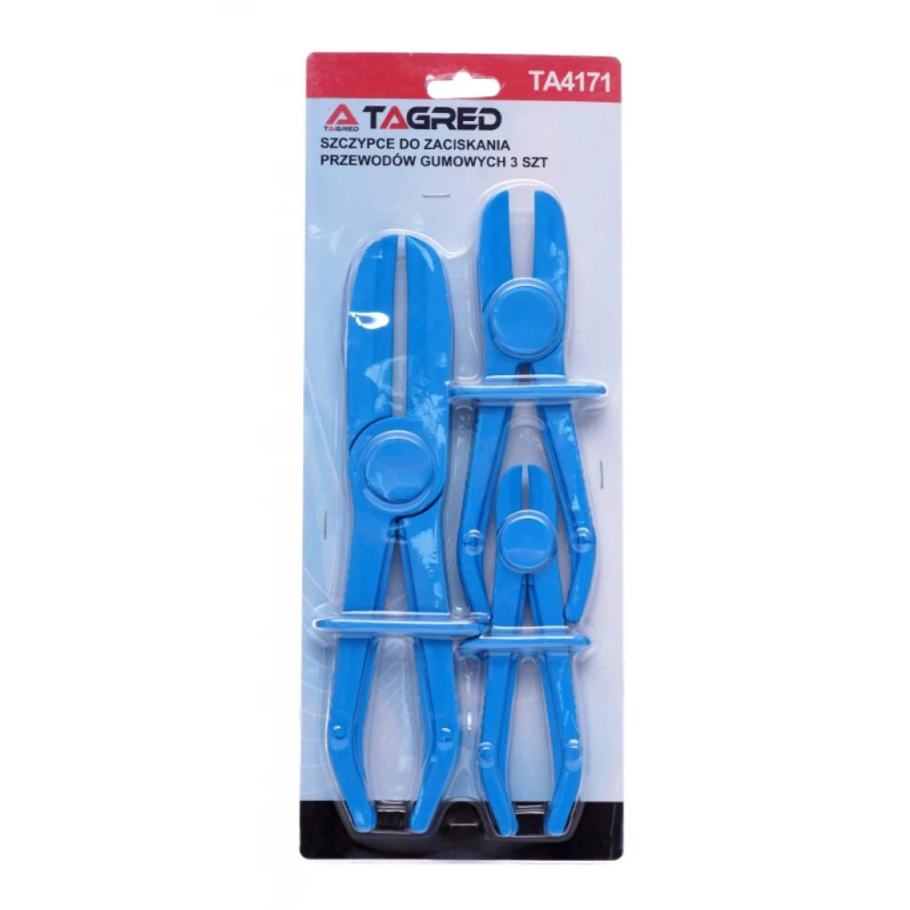 Клещи за кримпване на горивопроводи - гумени, гъвкави, 3 бр. - TA4171
