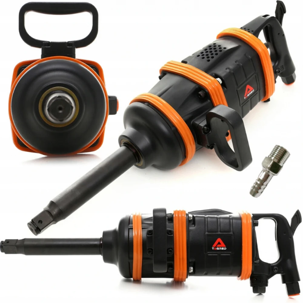 Пневматичен ударен гайковерт, 7000 Nm, 1", много здрав, за колелата на камиони - TA830