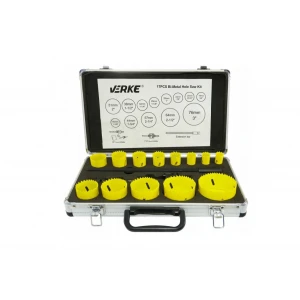 Биметални боркорони за метал 17 части - V05090