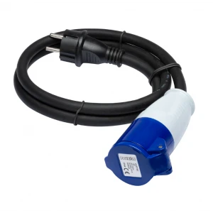 Щепсел, адаптер, 230V - 16A, с 1м кабел - V22P16C