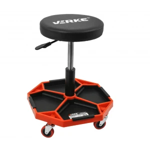 Работно столче / Табуретка PVC седалка 135 килограма V83262 