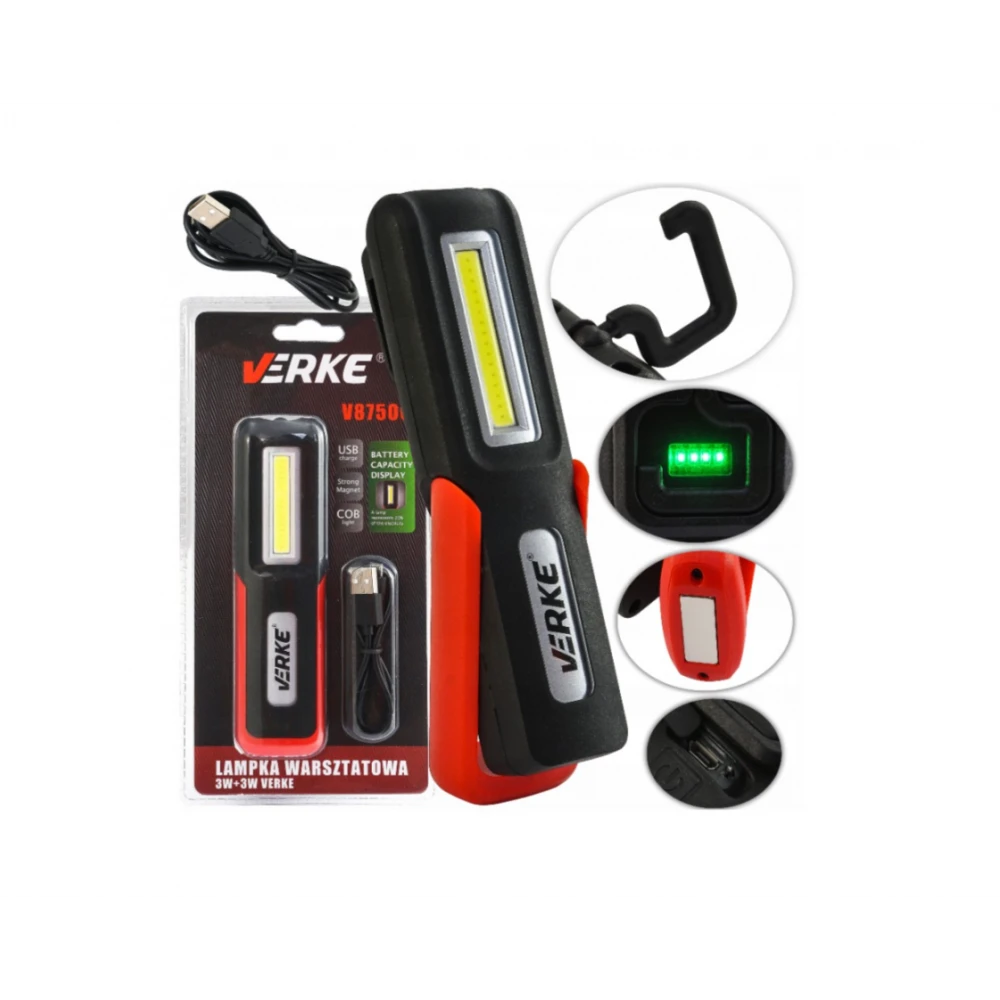 Фенер / лампа за работилница COB 3W+3W, LED - V87500