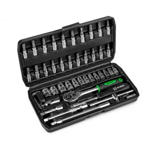 Комплект инструменти с 46 части вложки, битове и други - W01003