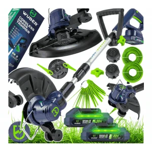 Акумулаторен тример за трева 20 V, 2.0 Ah, 8800 об/мин. - W04001