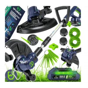 Акумулаторна градинска коса за трева 20V, 2.0Ah, 8800 об/мин. - W04003