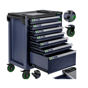 Мобилна количка за инструменти, без оборудване, 50x80x85 см - W05001