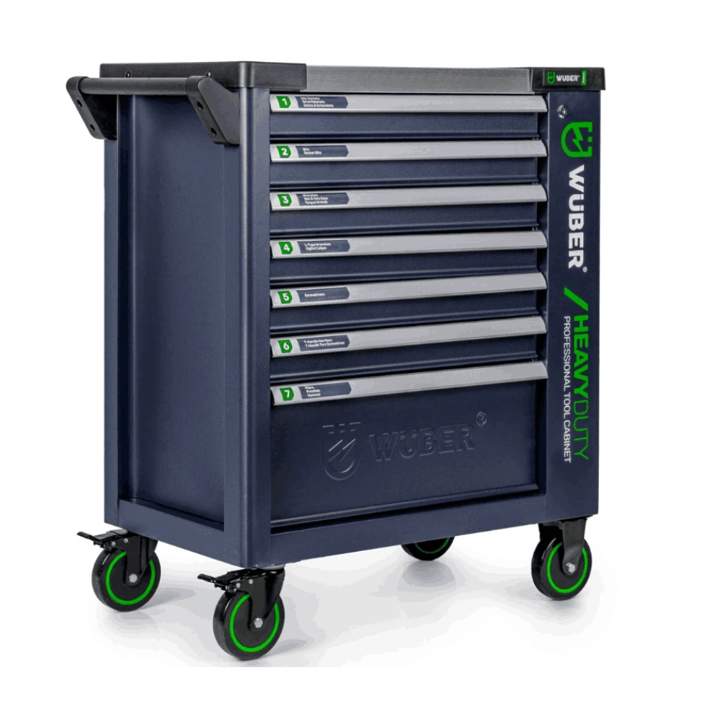 Мобилна количка за инструменти с оборудване от 298 части - W05002