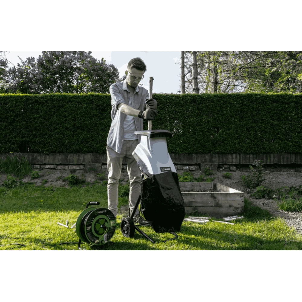 Дробилка за клони 3000 W, 40 мм, кош 50 литра - W09200