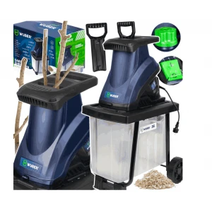 Дробилка за клони 3000 W, 40 мм, кош 55 литра - W09210