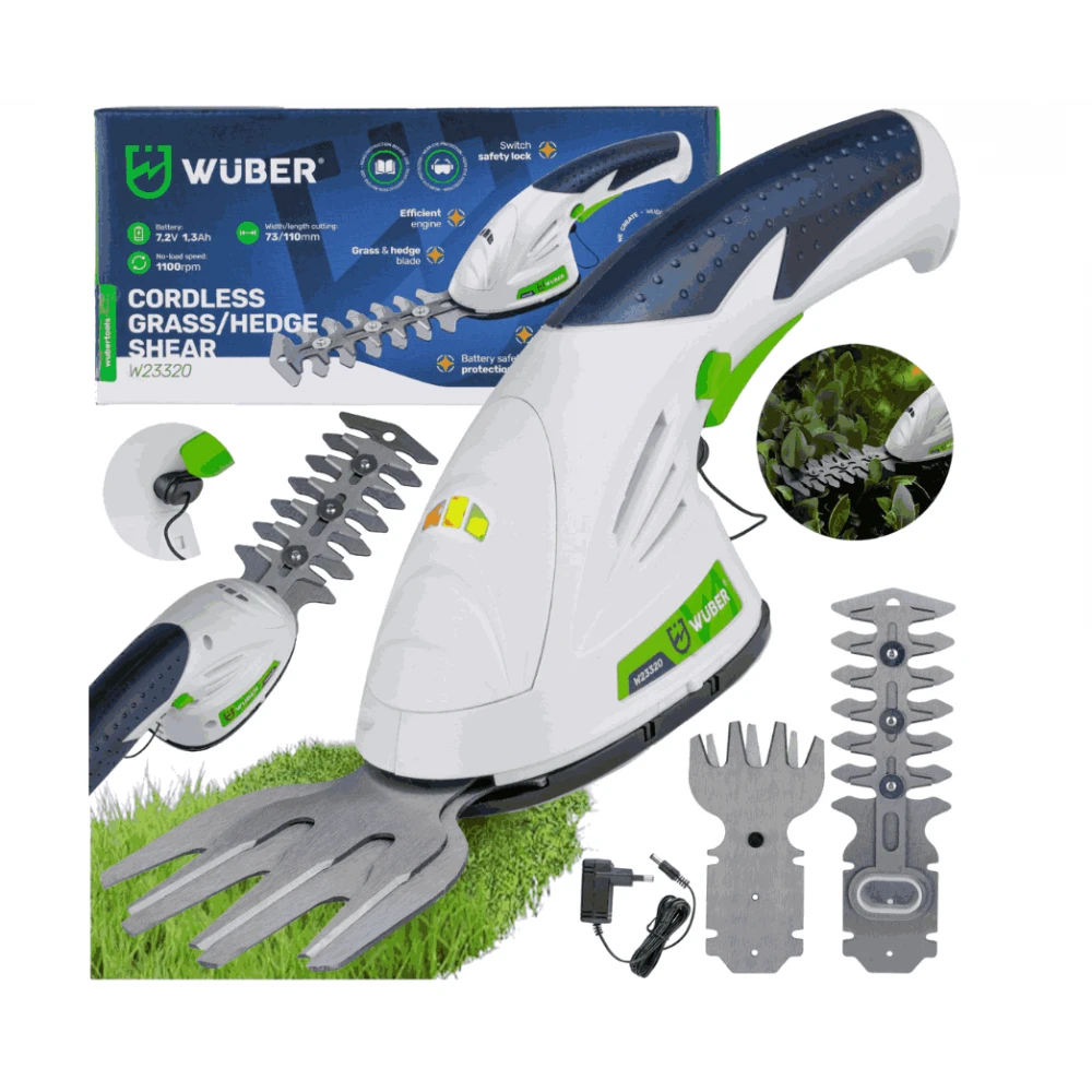 Акумулаторен тример за трева и жив плет 450 mA, 110 мм, 9 V - W23320