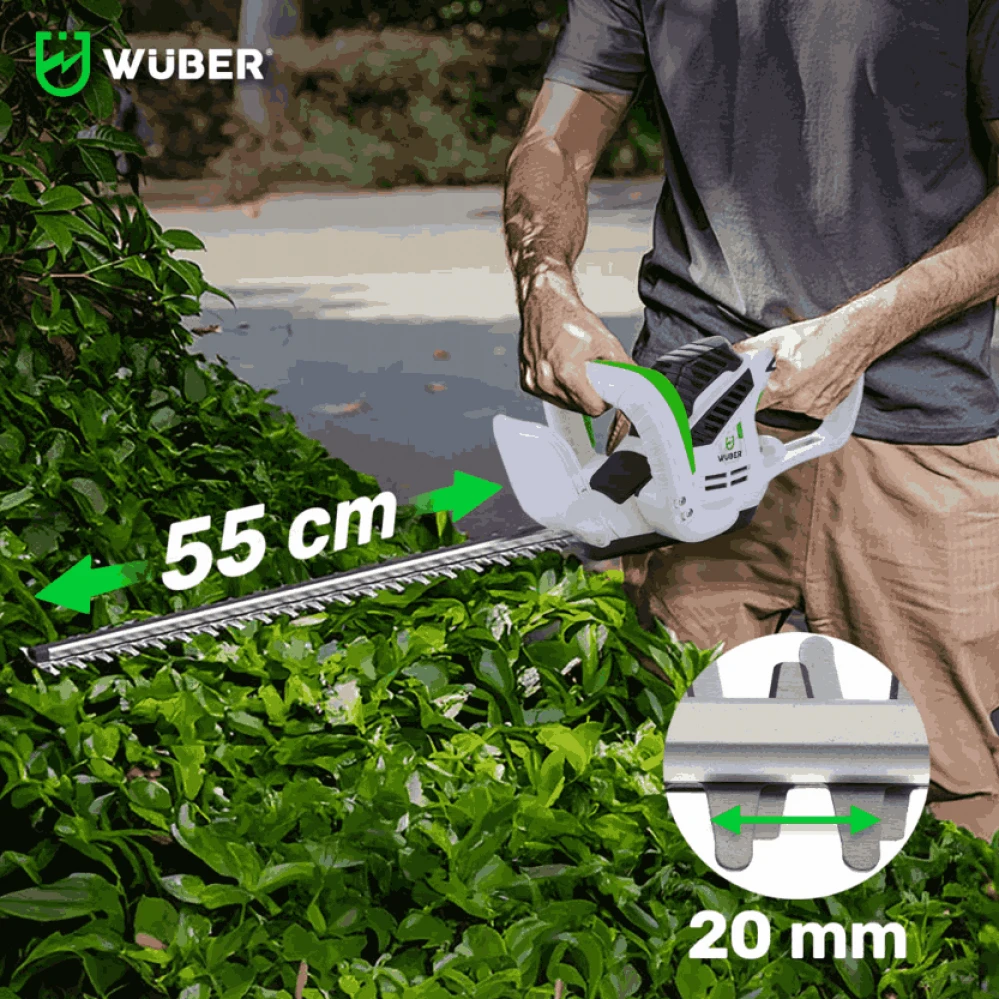 Електрически тример за жив плет 600 W, 550 мм - W27330