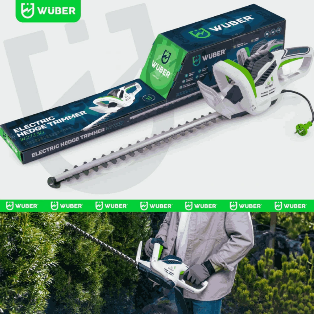 Електрически тример за жив плет 600 W, 550 мм - W27330