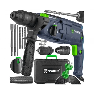 Перфоратор за бетон, метал и дърво 2500 W, 4.0J, 1200 об/мин. - W28920