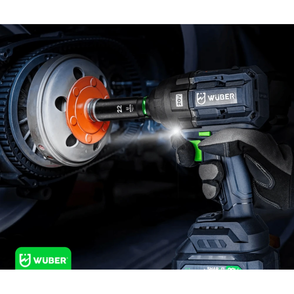 Комплект ударни вложки 6 броя, 1/2”, шестостенни - W33007