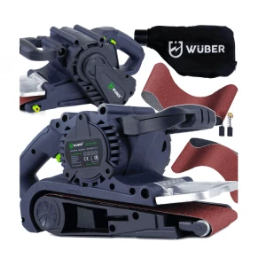 Лентова шлайфмашина за дърво 1900 W, 533x76 мм, P80 - W33231