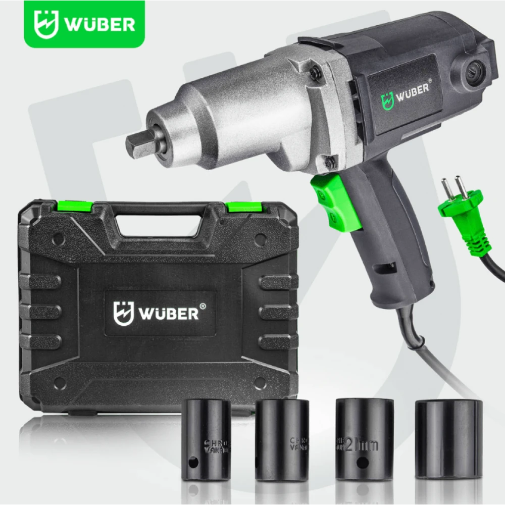 Електрически ударен гайковерт в куфар, 800 Nm, 1/2", 2200 W - W33250