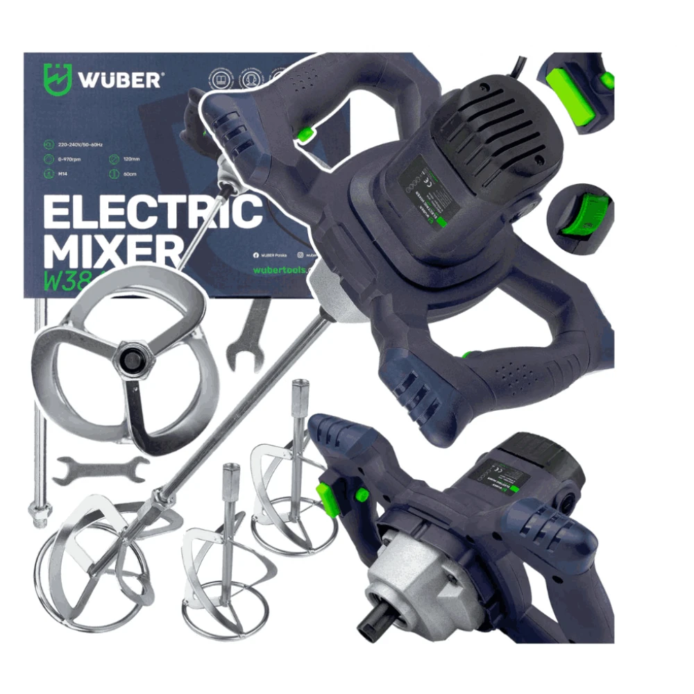 Бетонобъркачка 2600 W, 0 – 970 об./мин., 120 мм - W38634