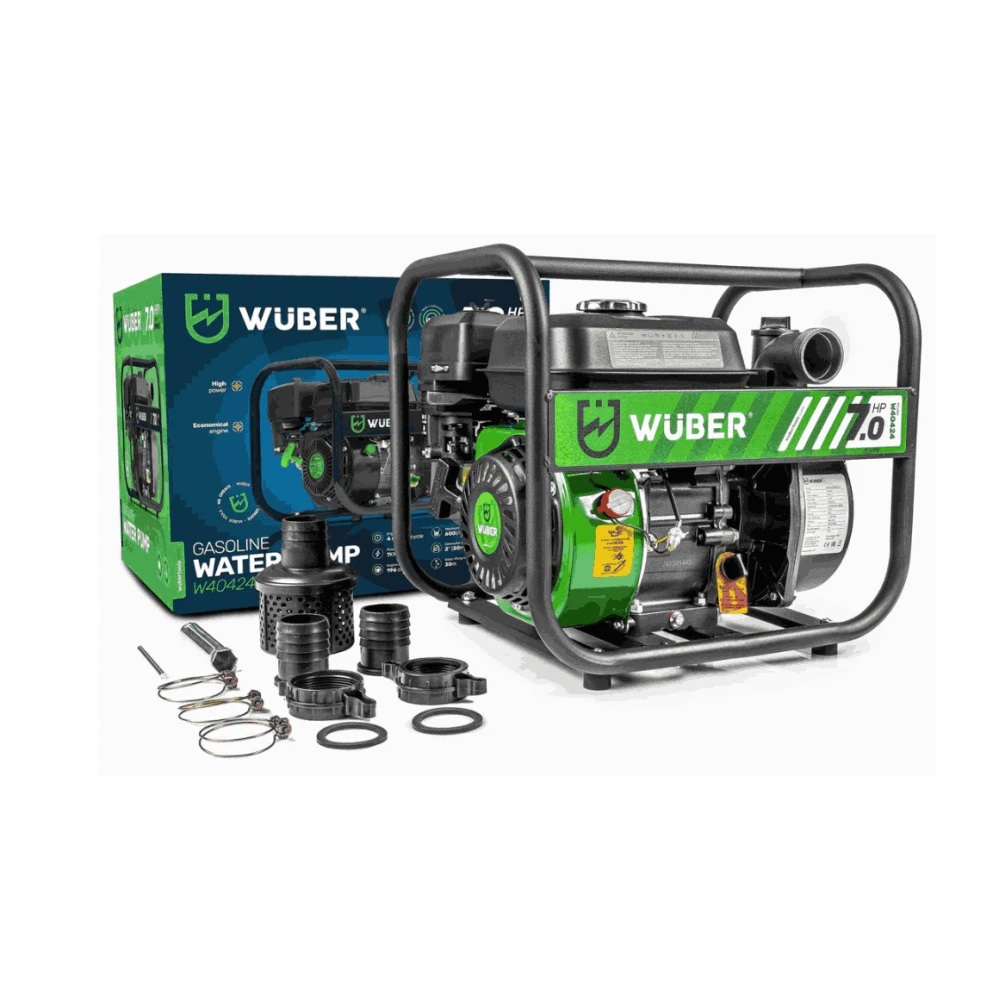 Бензинова моторна помпа 7 к.с., 2", 600 л/мин. - W40424