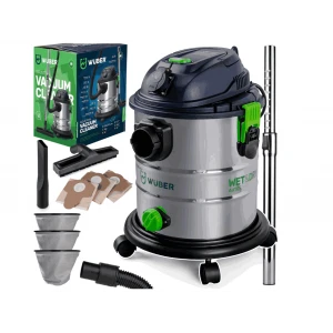 Индустриална прахосмукачка, мокро/сухо почистване 2200 W - W42669