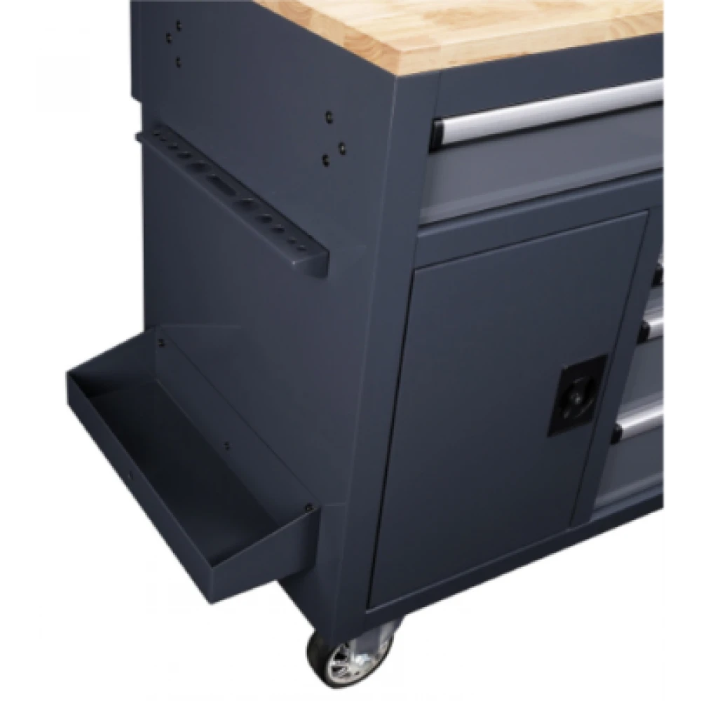 Мобилна количка за инструменти с 10 чекмеджета, 6 усилени колела - WBG02M