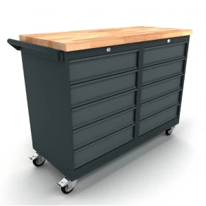 Мобилен модулен шкаф Workbench с 2x 5 чекмеджета - WBG124M04