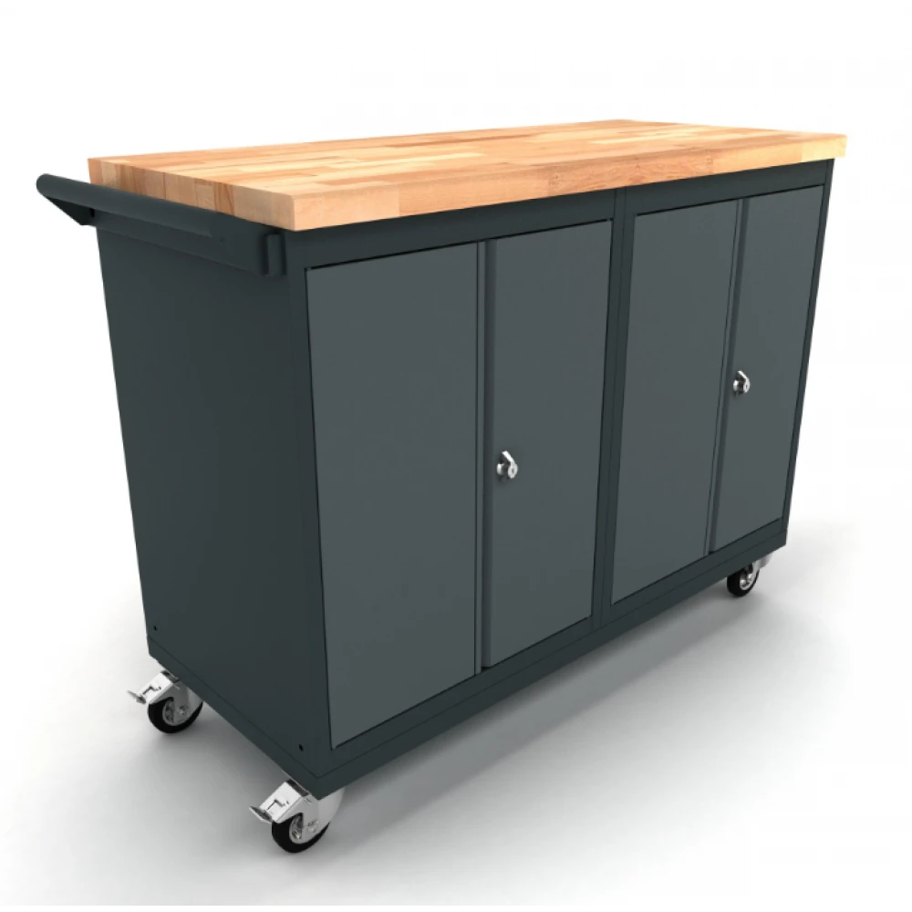 Мобилен модулен шкаф Workbench с 2x2 врати - WBG124M10