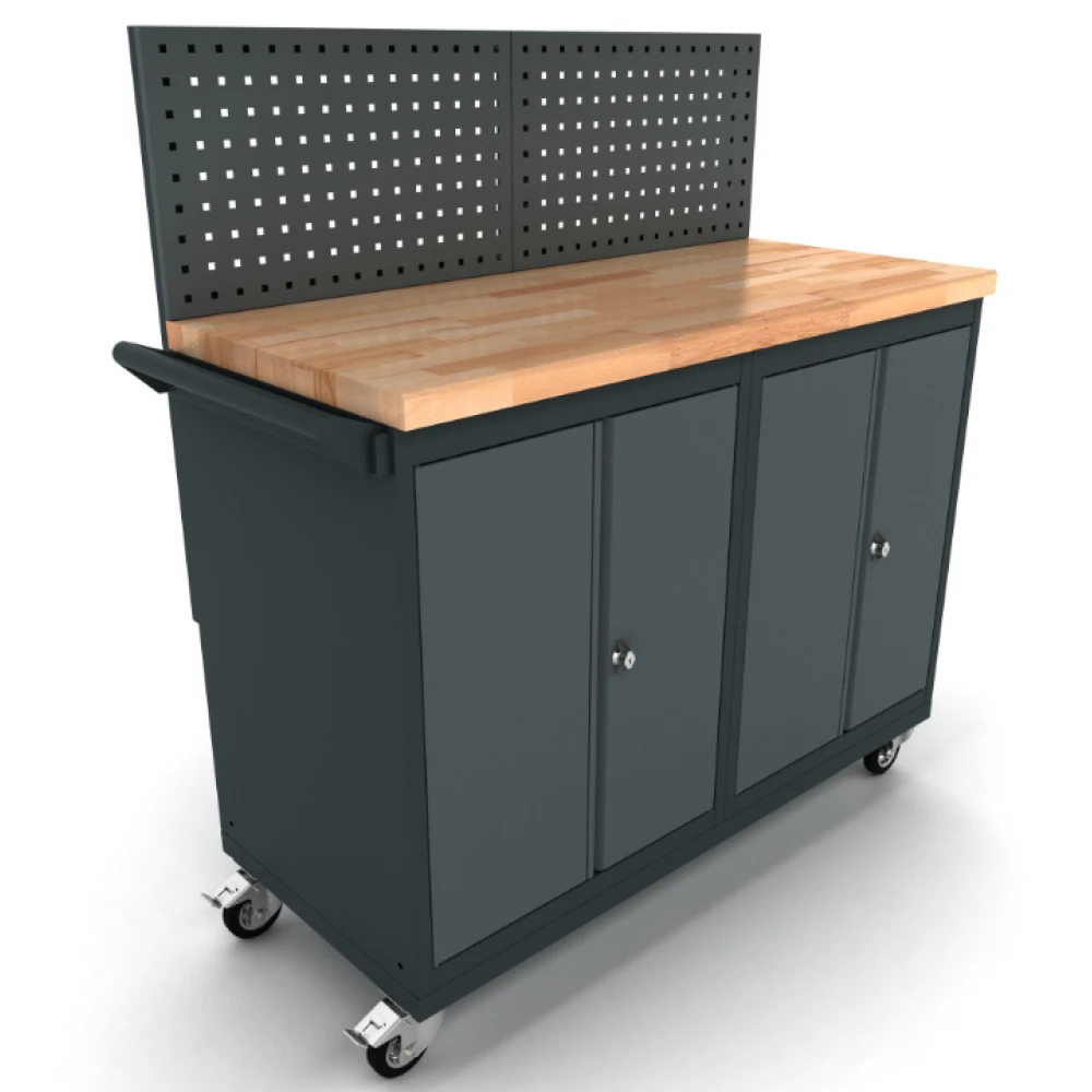 Инсдустриална мобилна работна маса / шкаф - WBG124M11