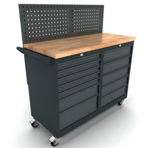 Индустриален мобилен шкаф / количка с 12 чекмеджета - WBG124M14