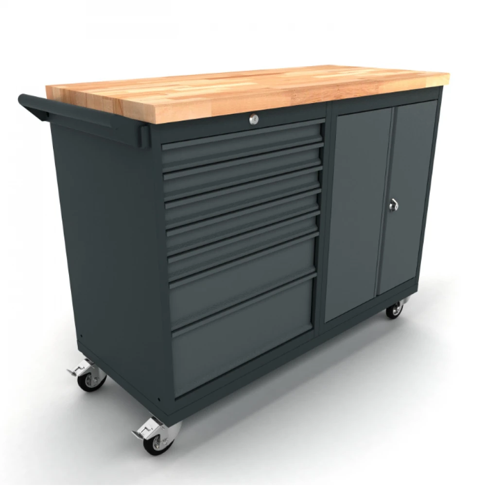 Индустриален мобилен работен шкаф / количка - WBG124M16