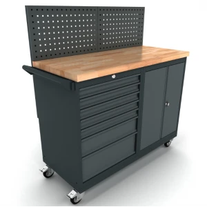 Индустриален мобилен шкаф / количка 7 чекмеджета - WBG124M17