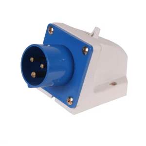 CEE индустриален щепсел стена 3 пина, 16A - WMM16A3