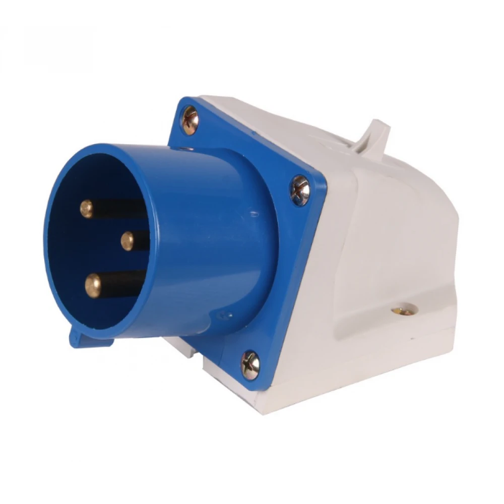 CEE индустриален стенен щепсел 3 пина, 32A - WMM32A3