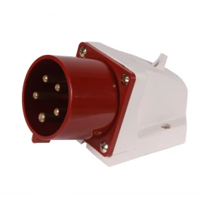 CEE индустриален стенен щепсел 5 пина, 32A - WMM32A5