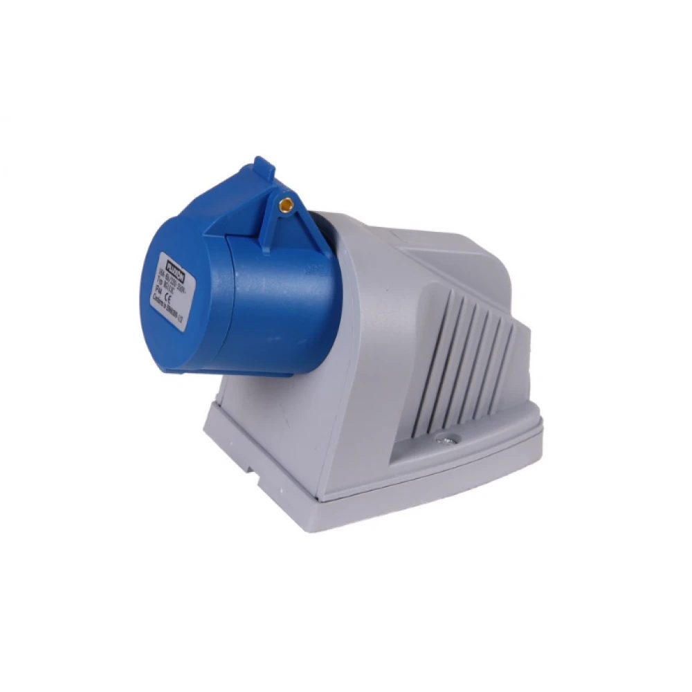 CEE индустриален контакт 3 пина, 16A - WMS16A3P